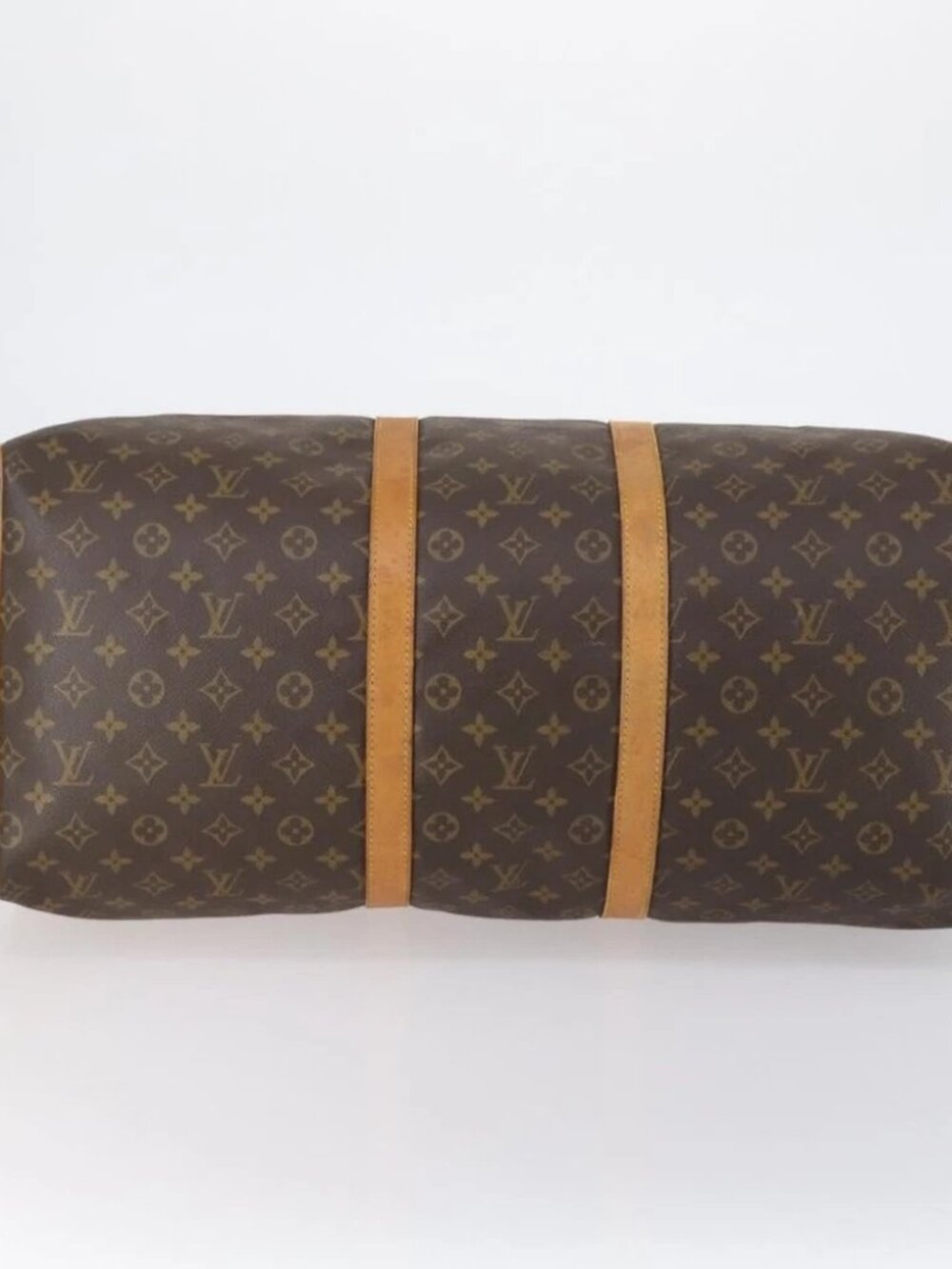 LOUIS VUITTON Monogram Keepall 55 Boston Bag M41424 LV Auth 147845 - Picture 5 of 15